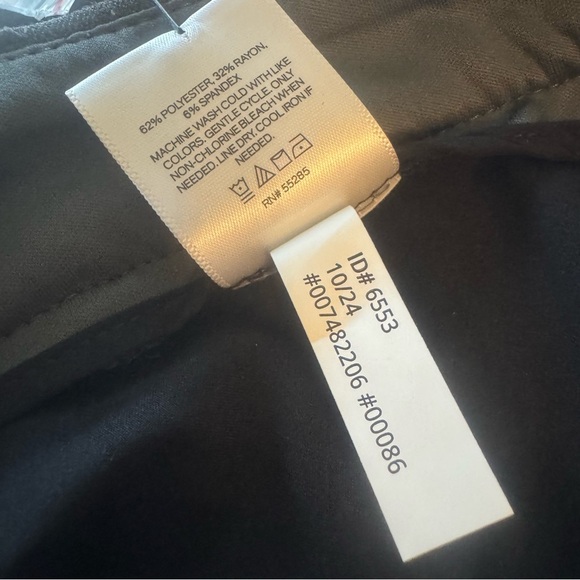 Express Editor 12R Straight Super High Rise Gray Dress Pants Trousers NWT - Picture 9 of 11